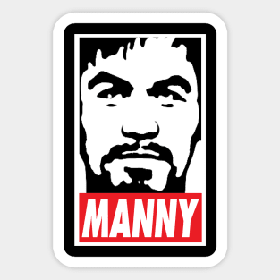 Obey Manny Pacquiao by AiReal Apparel Sticker